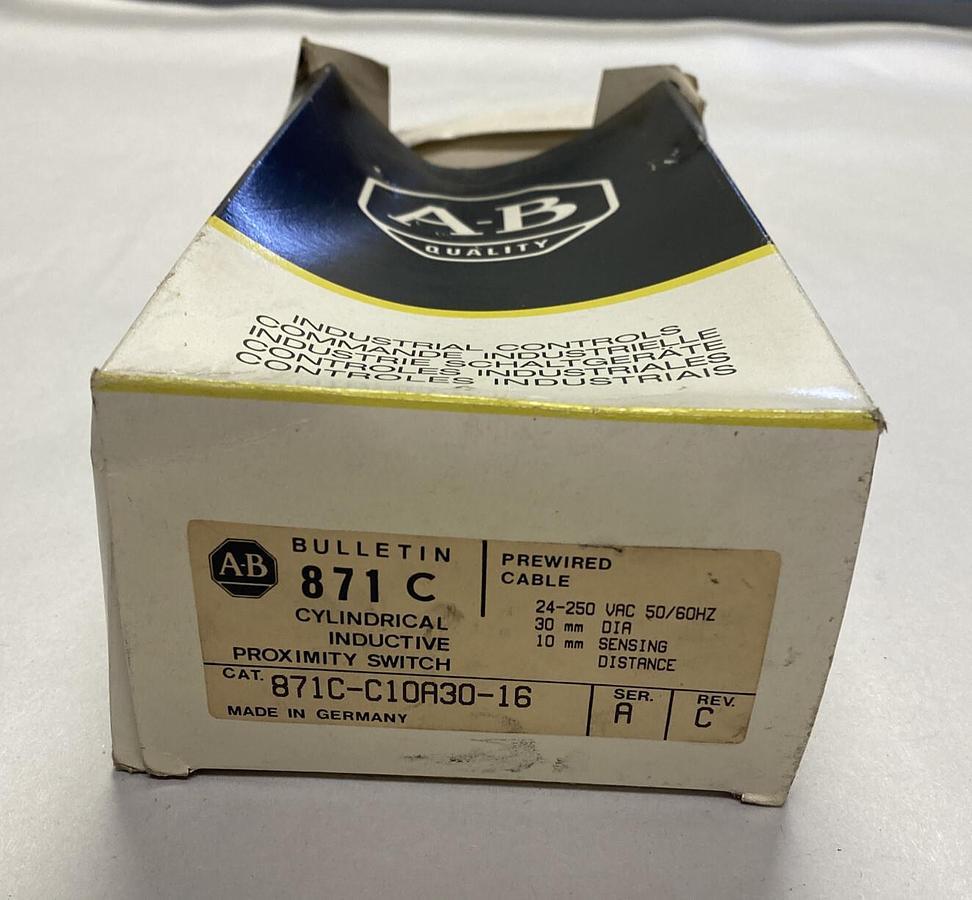ALLEN BRADLEY,871C-C10A30-16,SER A PROXIMITY SWITCH NEW