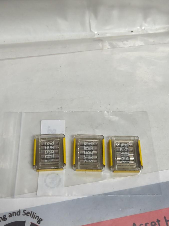 COOPER BUSSMANN,GDA 630mA,FUSE LOT OF 15 PCS NOS