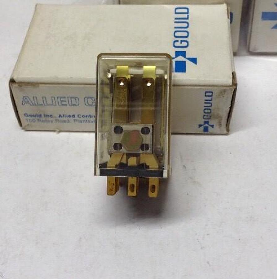 Gould Allied Control,T154X-396 4PDT,Relay 5 Amp LOT OF 7