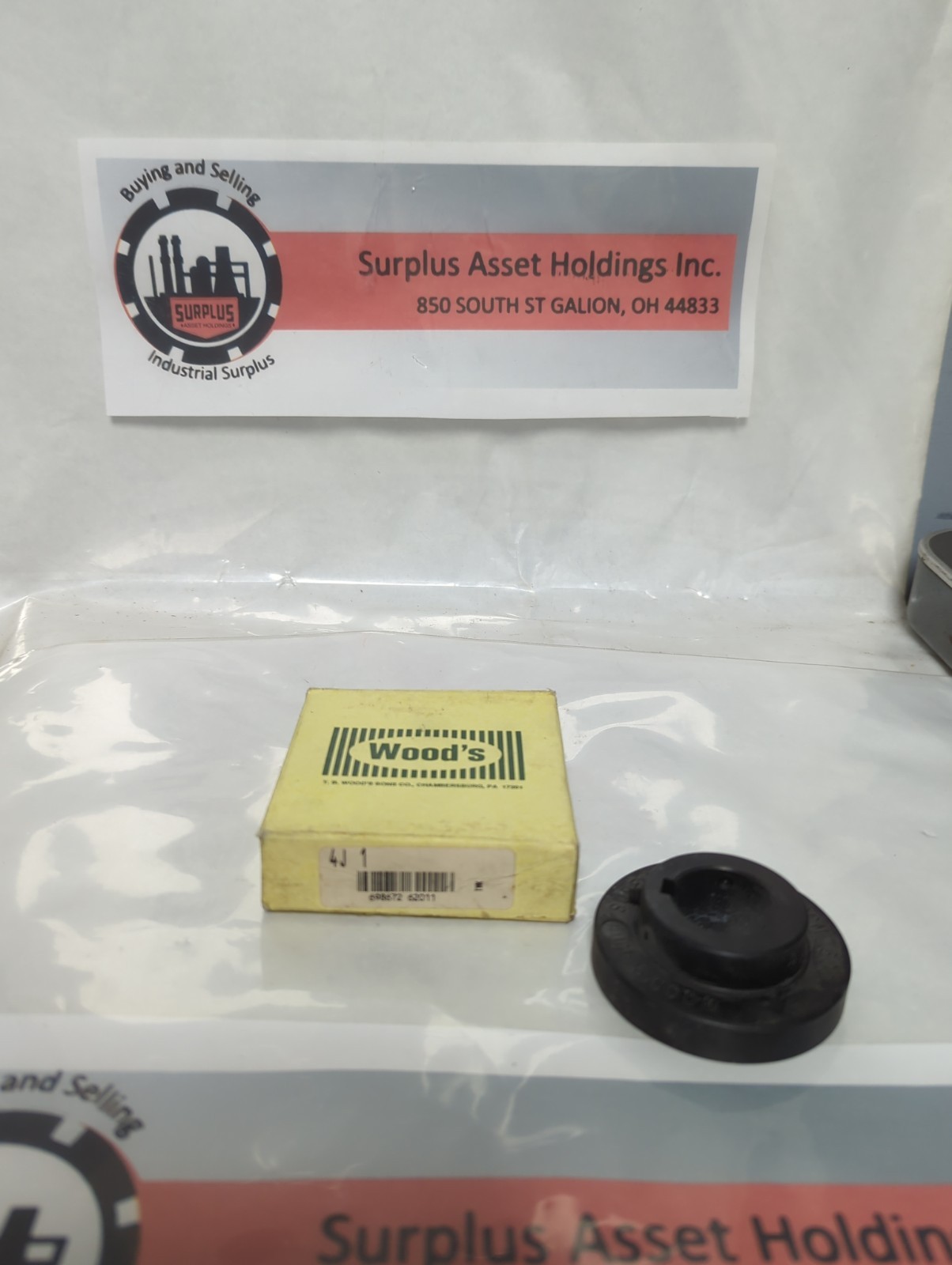 TB WOOD'S,4J-1,COUPLING FLANGE 1 INCH NOS