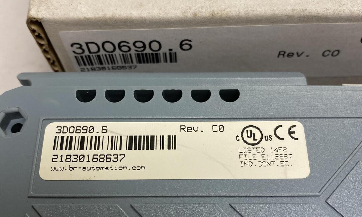 Used B & R AUTOMATION,3D0690.6,DIGITAL OUTPUT NEW IN BOX