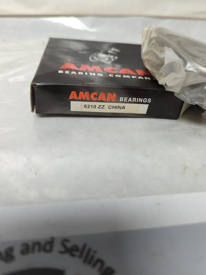 AMERICAN BEARING,6210ZZ,METAL SEALED DEEP GROOVE BALL BEARING NOS