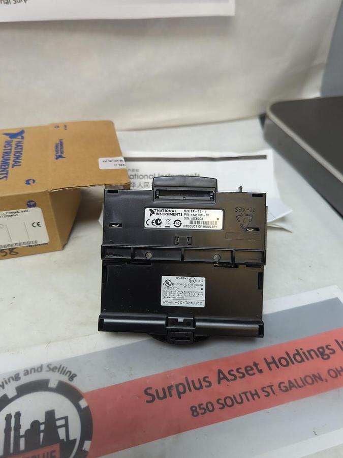 NATIONAL INSTRUMENTS,777519-01,TERMINAL BASE SCREW TERMINALS FP-TB-1