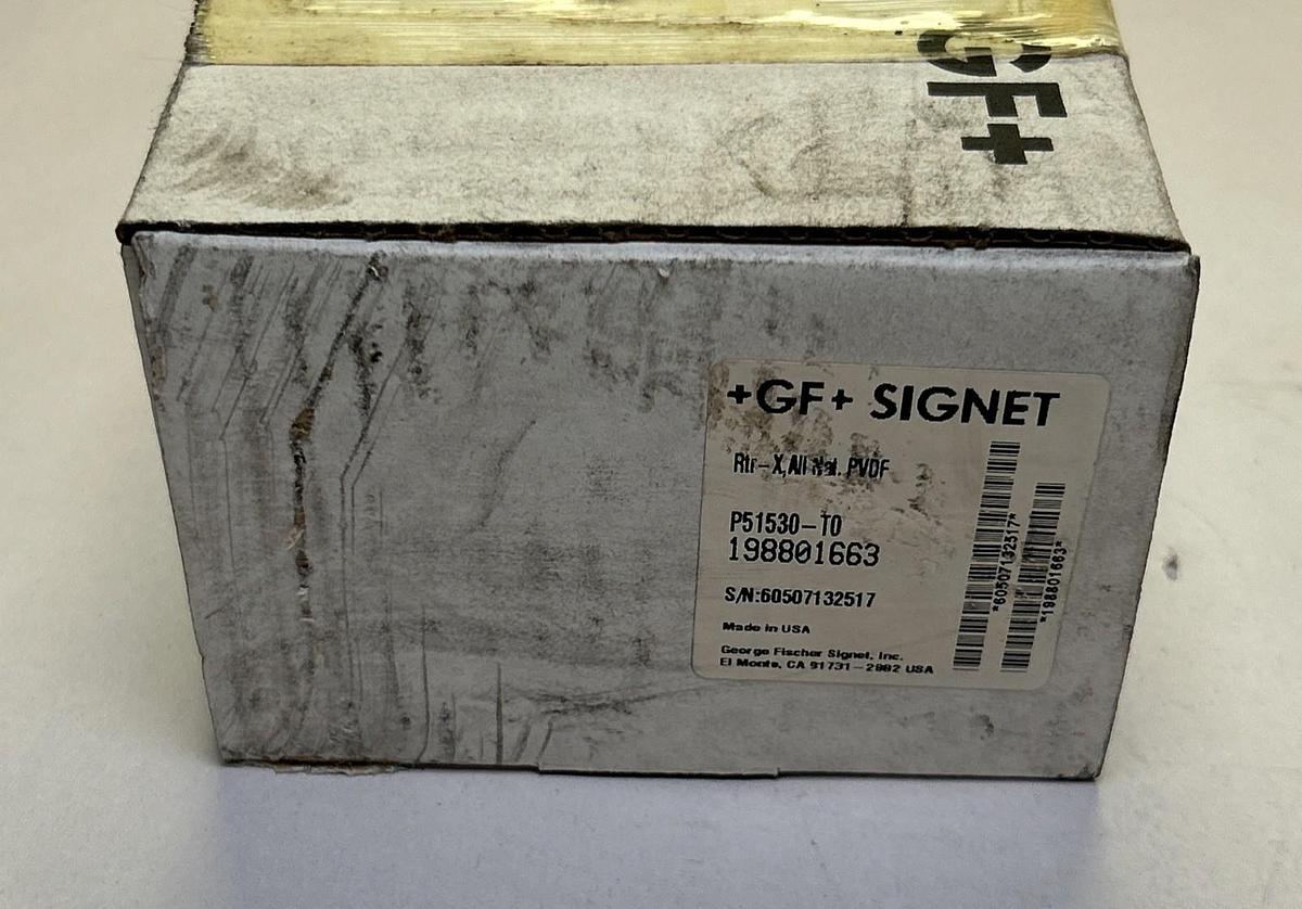 GEORG FISCHER SIGNET,P51530-T0,FLOW SENSOR NOS