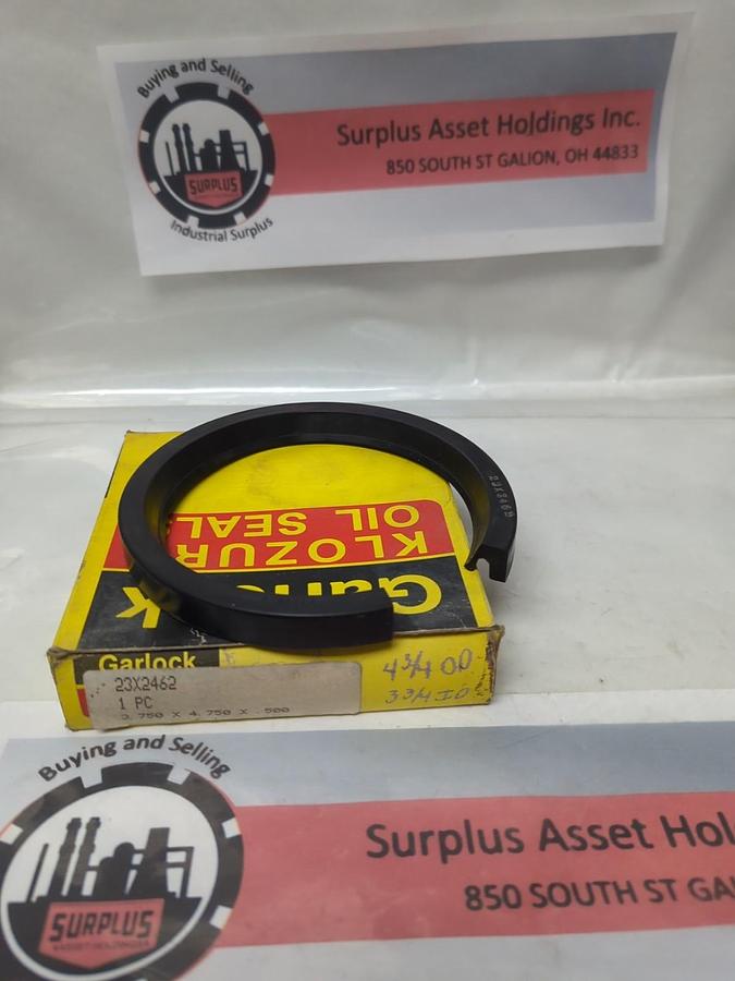 GARLOCK KLOZURE,23X2462,OIL SEAL 3.75 X 4.75 X 0.5 NOS