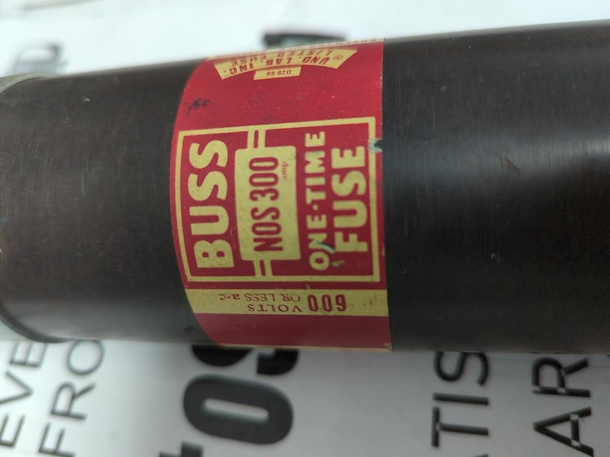 COOPER BUSSMANN,NOS-300,ONE TIME FUSE NOS
