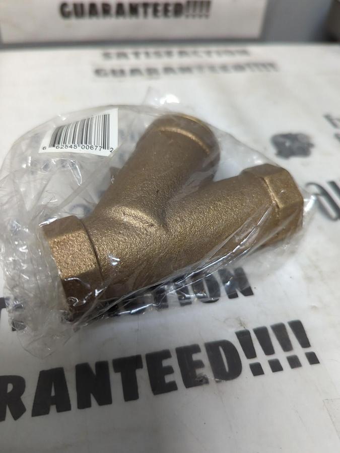 LEGEND,T-15,3/4 INCH BRONZE Y-STRAINER/CHECK VALVE NOS