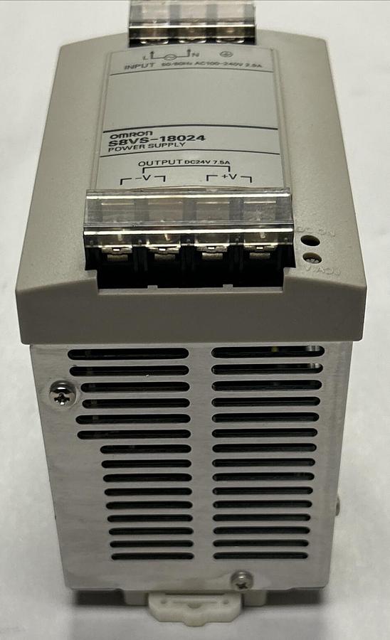 Used OMRON,S8VS-18024,POWER SUPPLY 100-240V 2.9A