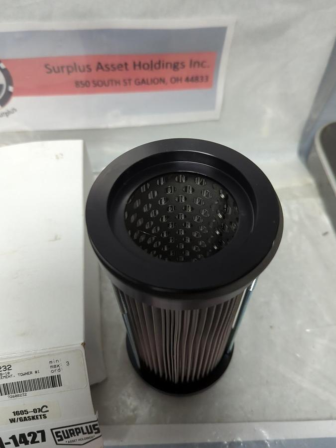 TOWNER FILTRATION,1605-07C,FILTER WITH GASKETS NOS