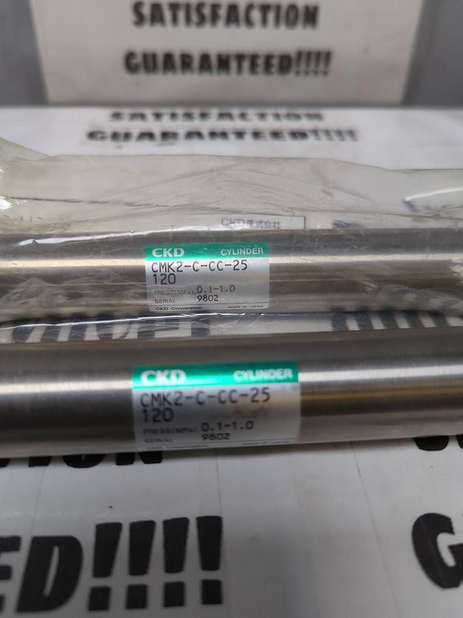 CMD CYLINDERS,CMK2-C-CC-25,PNEUMATIC CYLINDERS LOT OF 2 NOS