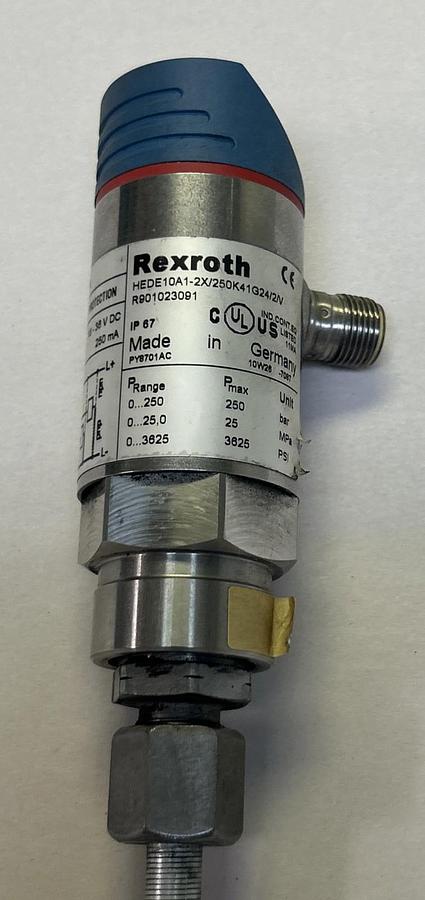 Used REXROTH,HEDE10A1-2X/250K41G24/2/V,PRESSURE SWITCH