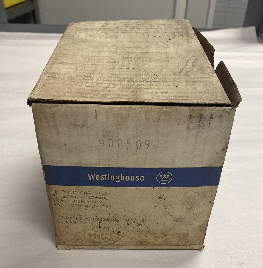 Westinghouse,5682D38G06,Circuit Breaker Mag Only 100 Amp 600V 2 Pole New