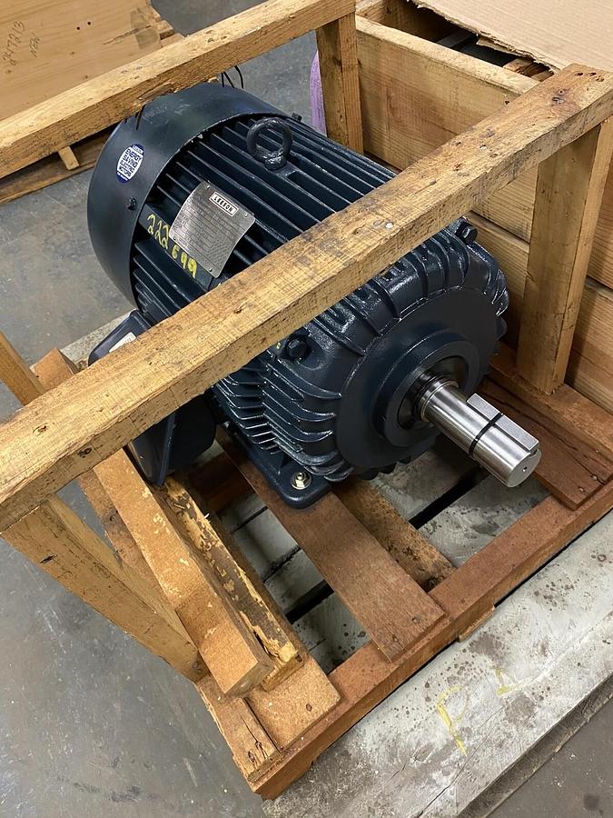 Used LEESON,150015-50,30HP MOTOR 1780RPM 208-230/460V FRAME 286T