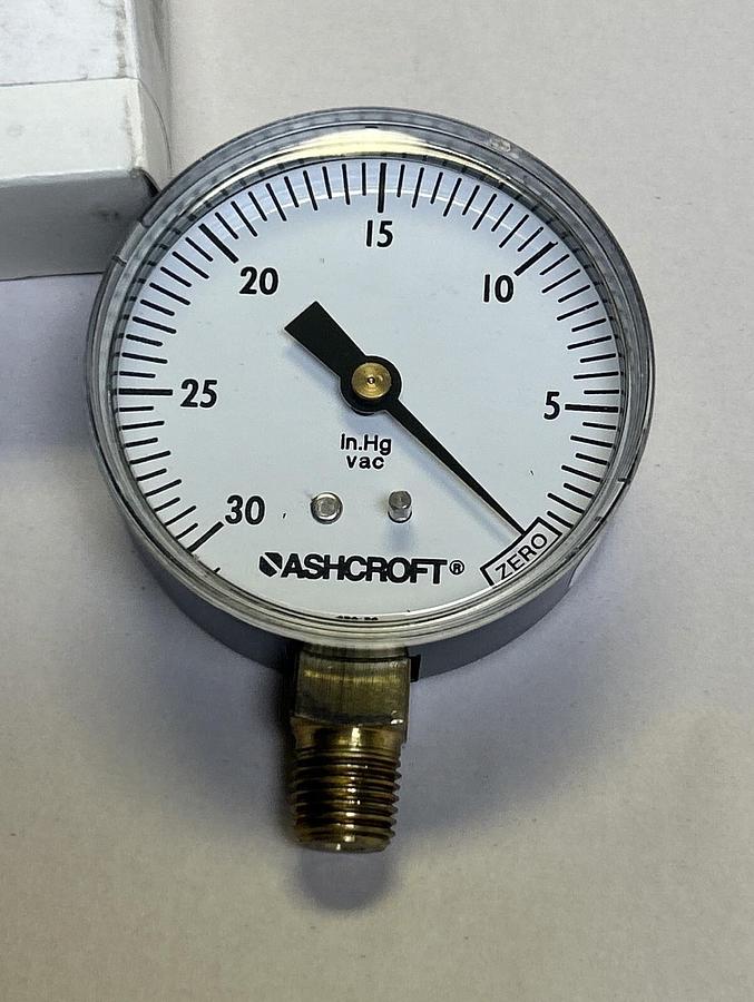 ASHCROFT,25W1005H02L,PRESSURE GAUGE 2-1/2INCH 1/4INCH NPT NOS