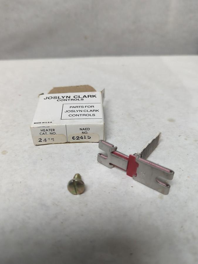 JOSLYN CLARK,2415,OVERLOAD RELAY HEATER NOS