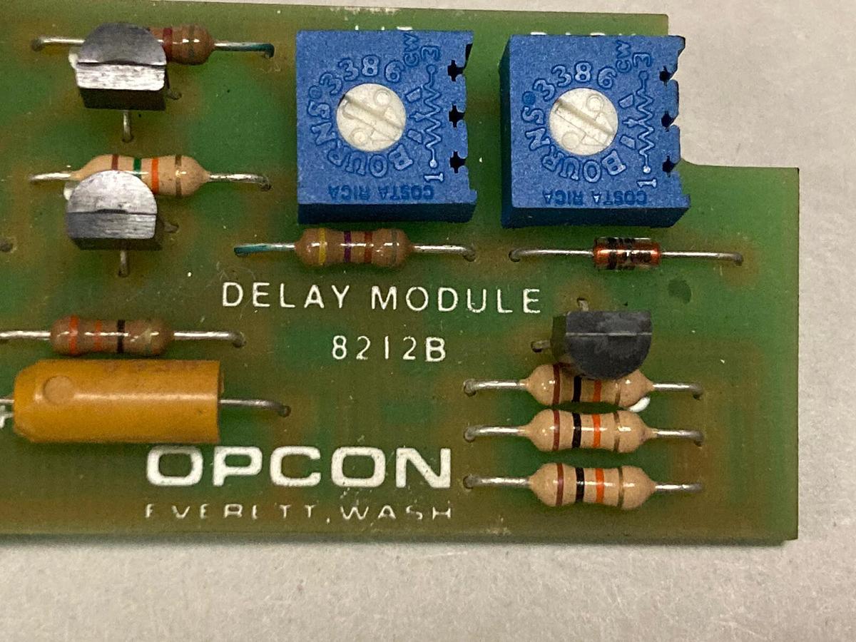 Used Eaton Cutler-Hammer,8212B-6501,Opcon Plug-in Time Delay Logic Module