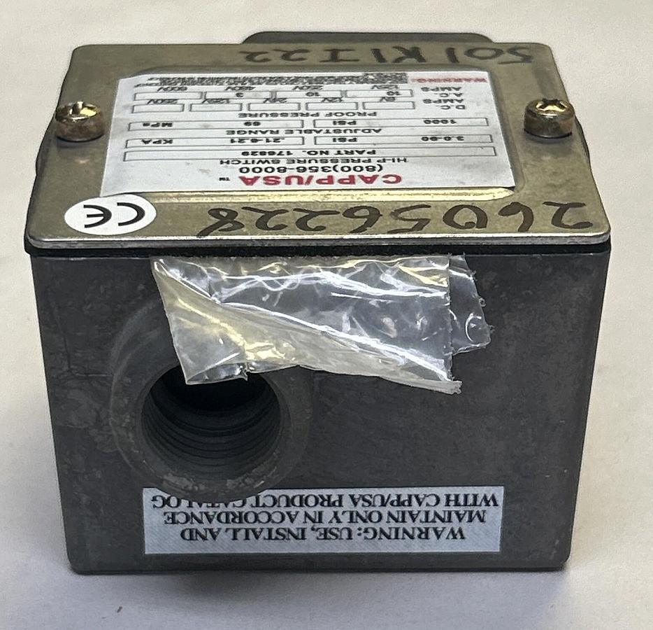 HONEYWELL CAPP USA,176829,PRESSURE SWITCH REFURBISHED