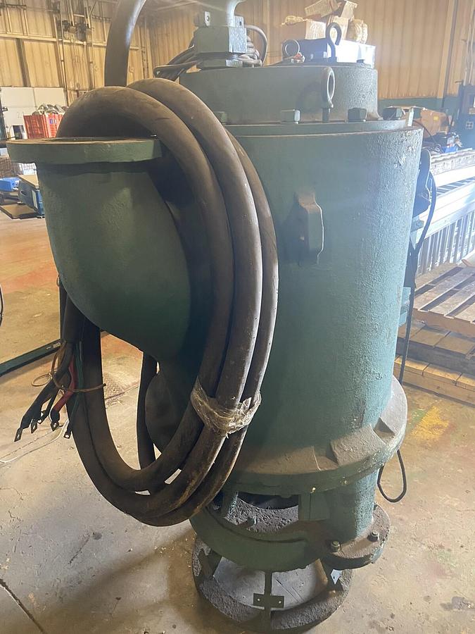 Used Hazleton,360-125-180,125HP 5 IN 460V Type SSB Twin Volute Submersible Pump