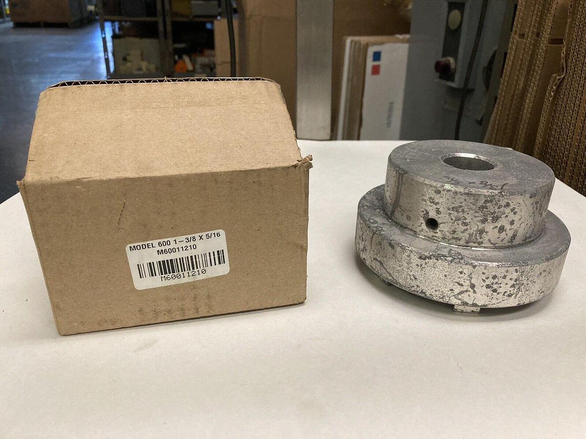 Magnaloy Couplings,M600-11210,1-3/8 X 5/16 Bore & Key