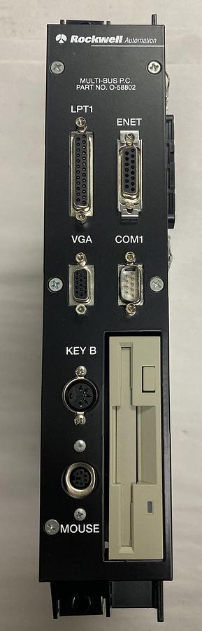 Used Reliance Electric,O-58802,AUTOMAX MULTIBUS PROCESSOR REFURBISHED