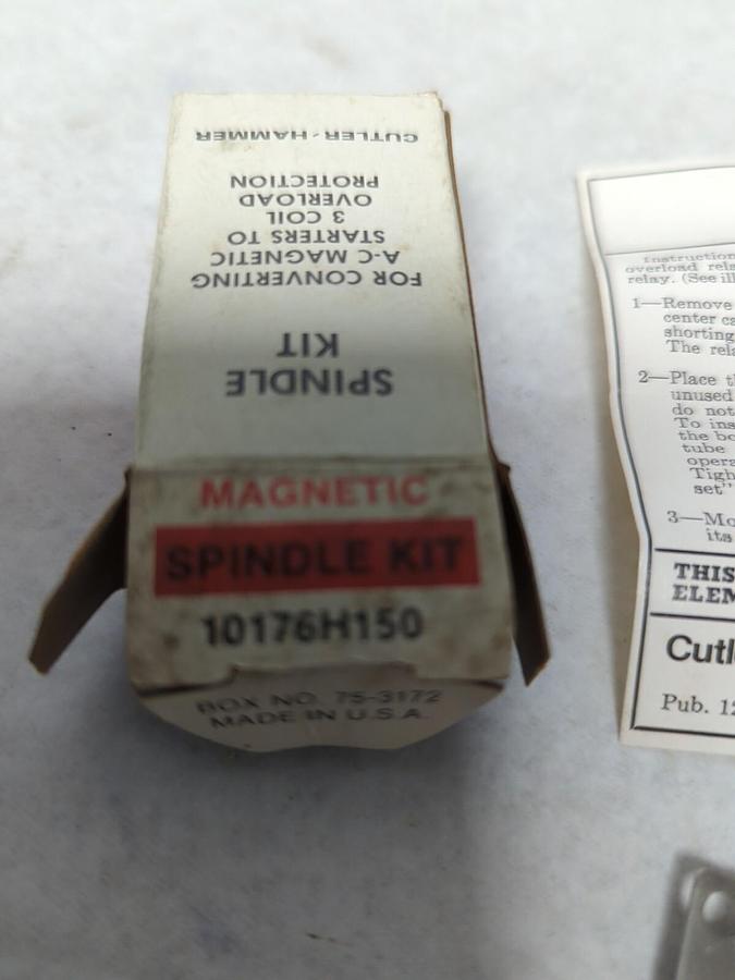 CUTLER HAMMER,10176H150,MAGNETIC SPINDLE KIT NOS