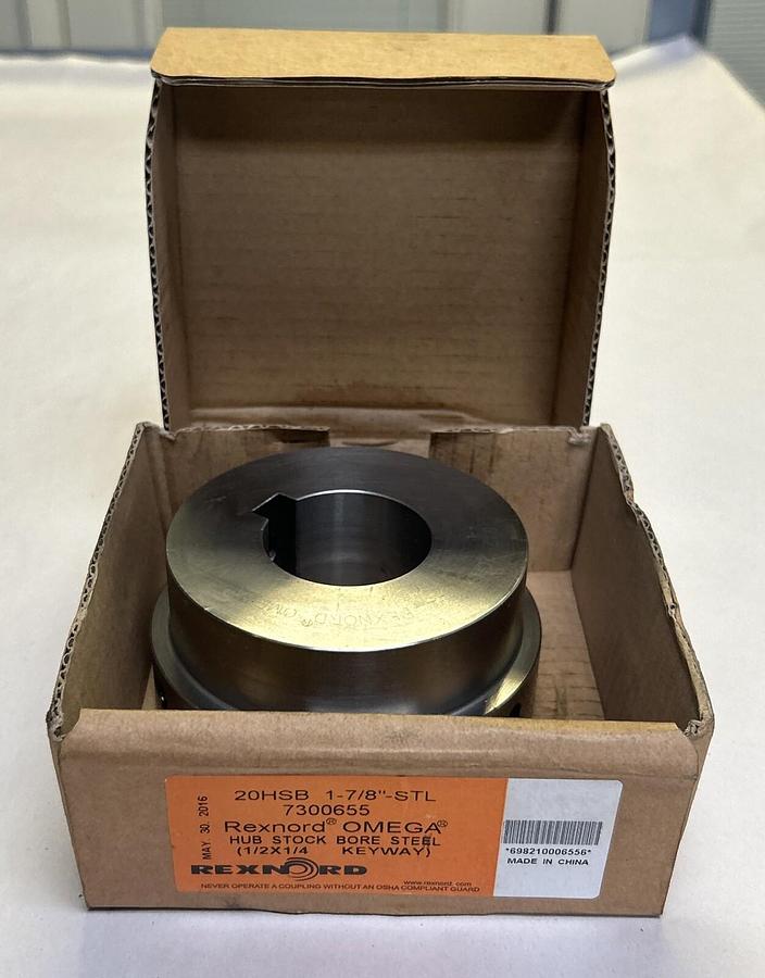 REXNORD,7300655,20HSB HUB STOCK BORE 1-7/8INCHES NOS