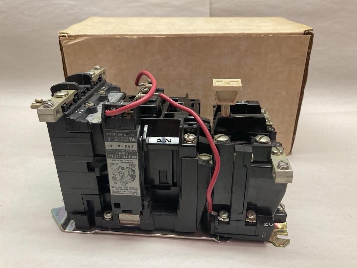 Used Allen Bradley,509-X0XA,1-Phase Full Voltage Starter 115/230Vn