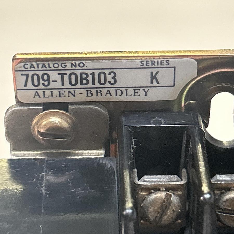 Used ALLEN BRADLEY,709-T0B103,STARTER SIZE 00