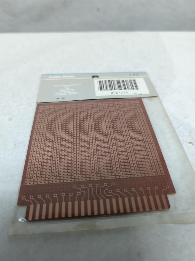 RADIO SHACK/ARCHER,276-154A,PLUG IN PC BOARD FITS 44-POSITION CARD-EDGE CONNNECT