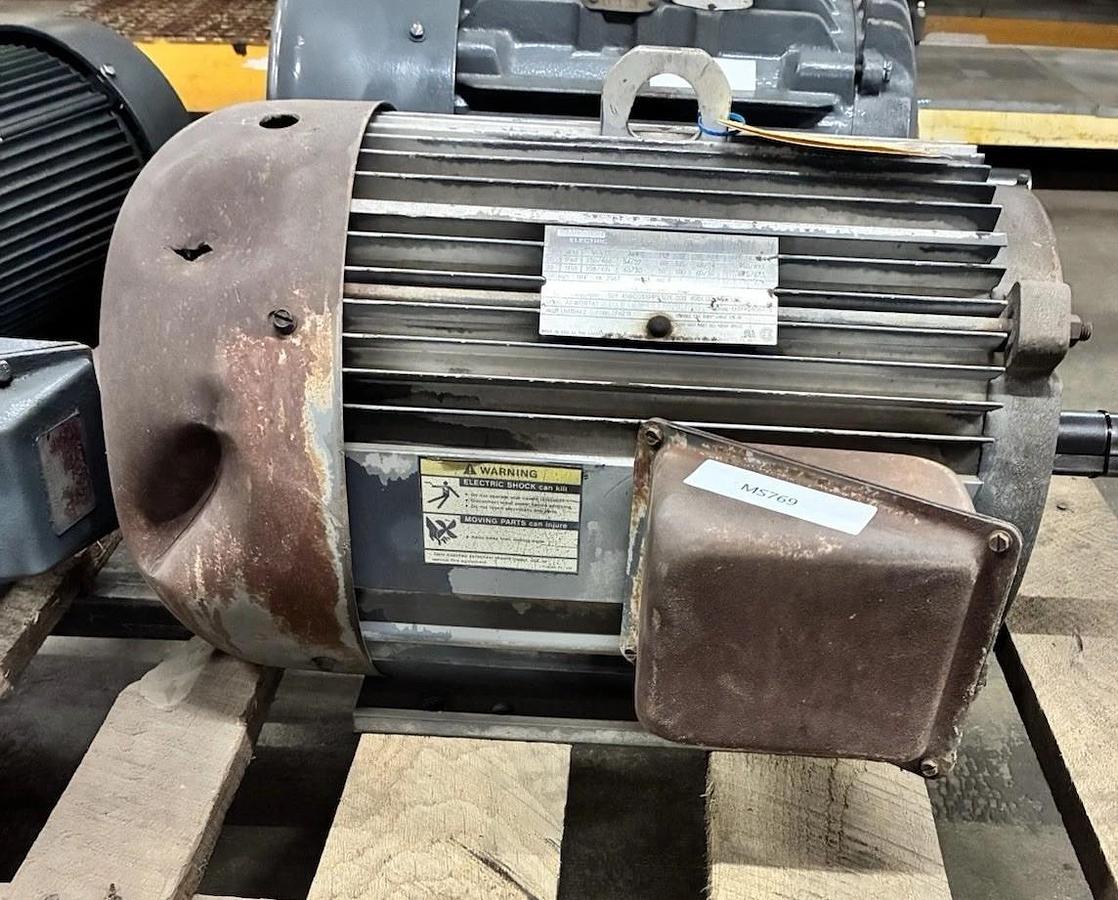 Used LINCOLN,AF4P20T61,MOTOR 20HP 1760RPM 3PH 256T