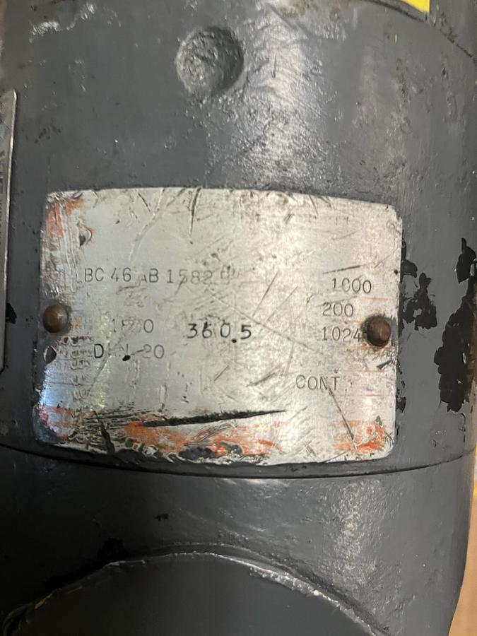 Used GE GENERAL ELECTRIC,5BC46AB1582B,PERMANENT-MAGNETIC TACHOMETER GENERATOR