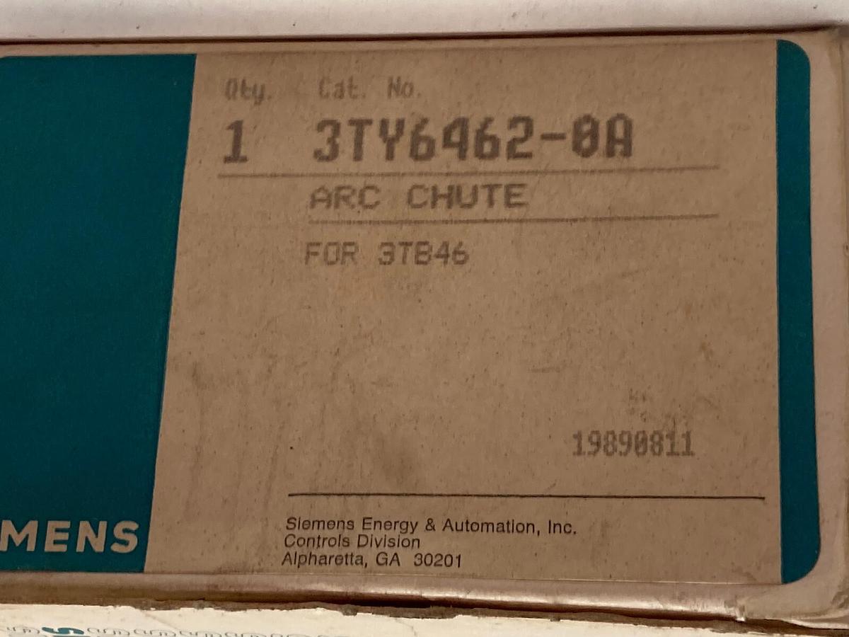 Siemens,3TY6462-0A,Arc Chute