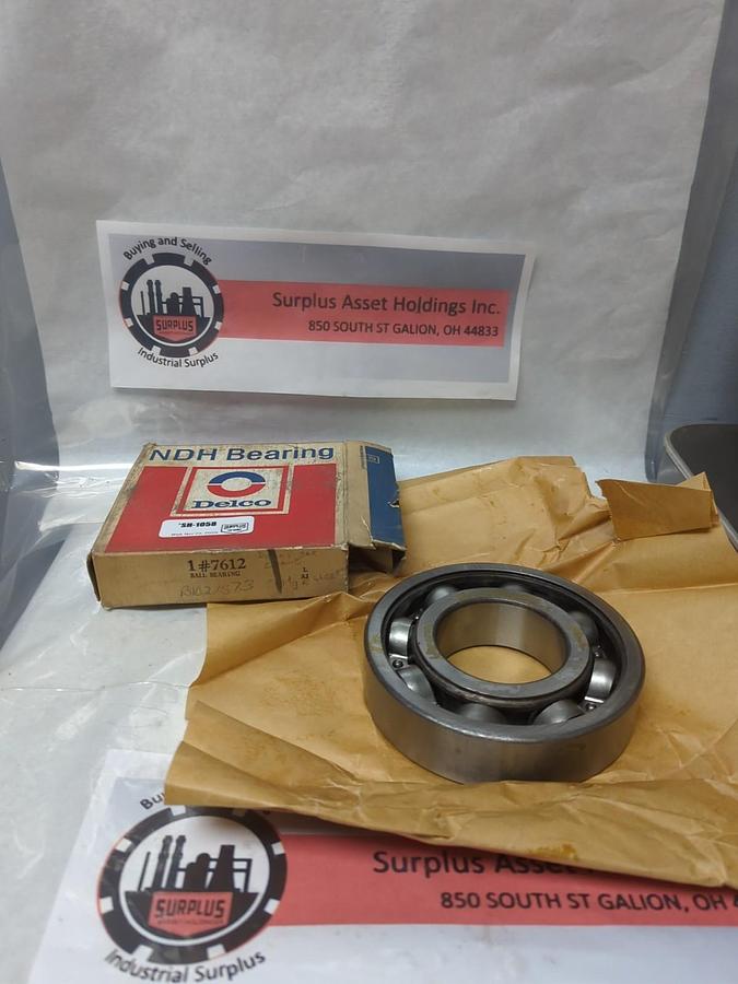 NDH,7612,DEEP GROOVE BALL BEARING NOS