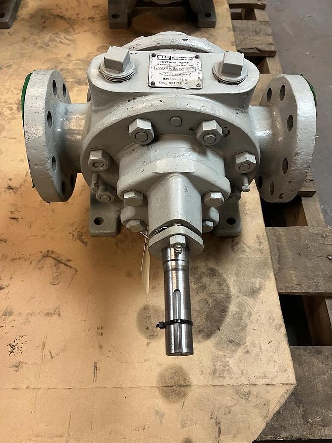 Used Worthington,2.5GRW,Rotary Gear Pump