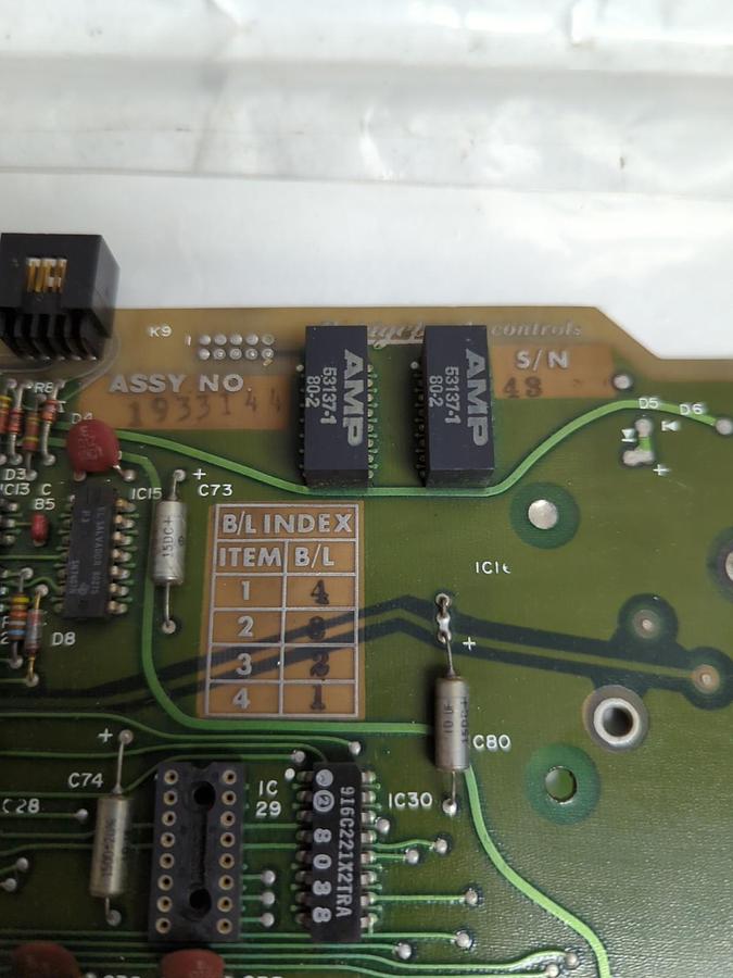 Used BRIDGEPORT CONTROLS,1933144,CIRCUIT BOARD PRE-OWNED