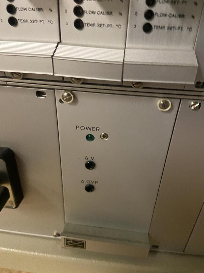 WEBER FLOW CAPTOR,EL1910,SYSTEM WITH 12 EUROCARD 4971.44 A-FL/T-D