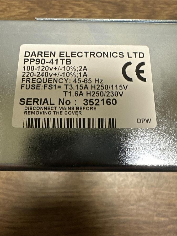 Daren Electronics,PP90-41TB,Power Supply