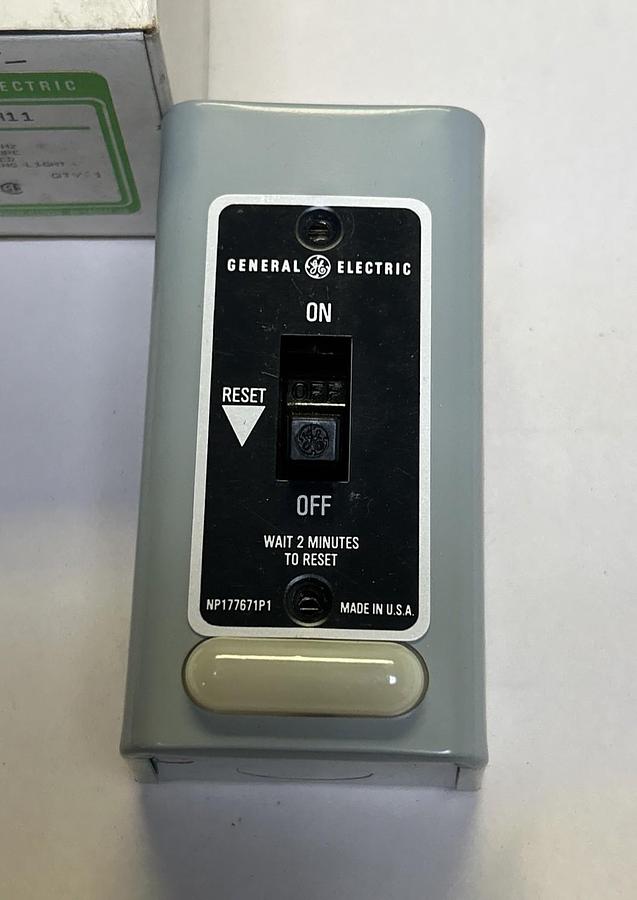 GENERAL ELECTRIC,CR101H11,MANUAL STARTER 1HP 2P NOS