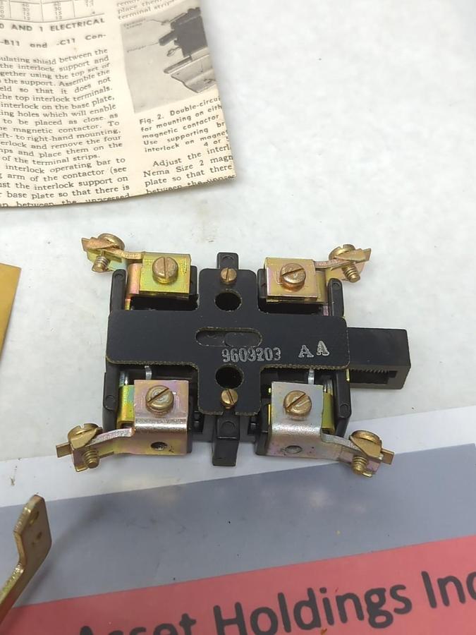 GENERAL ELECTRIC,96092003,ELECTRICAL INTERLOCK NOS