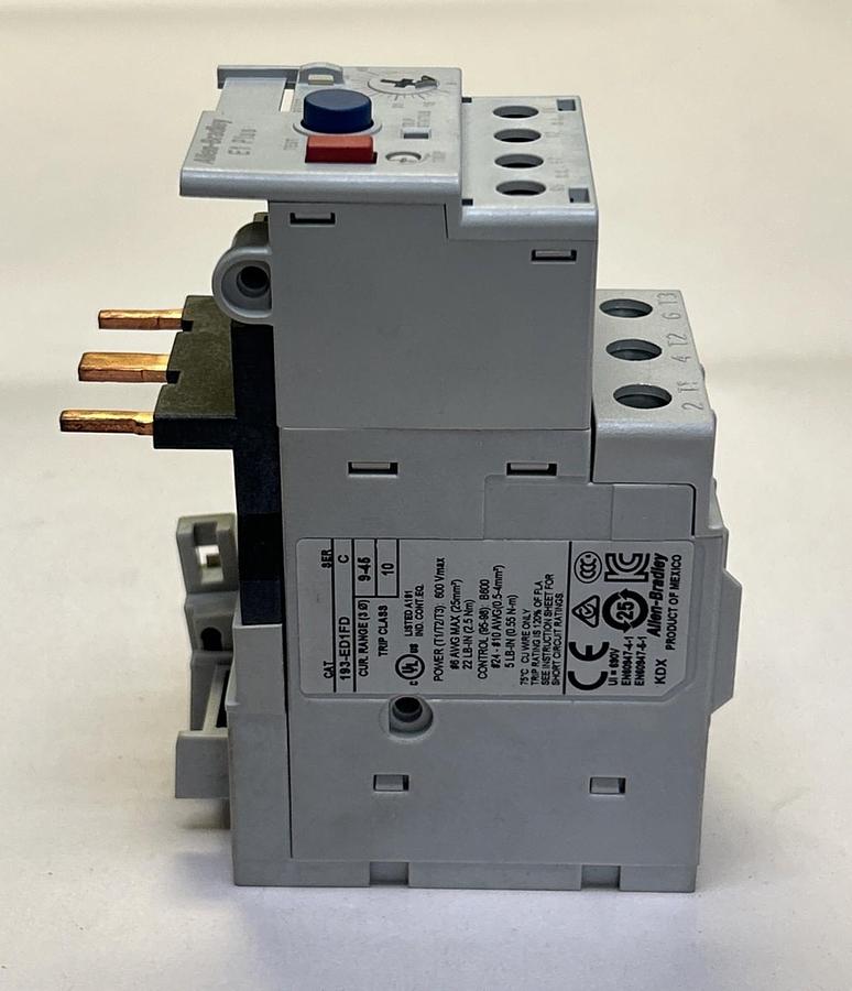 ALLEN BRADLEY,193-ED1FD,OVERLOAD RELAY NOS