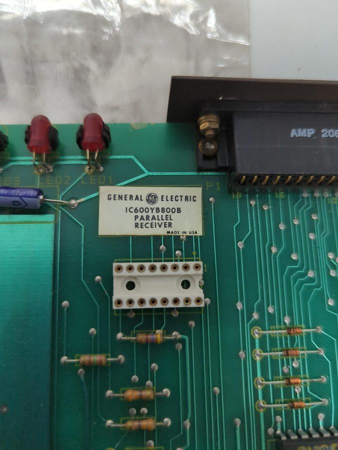 GENERAL ELECTRIC,IC600YB800B,PARALLEL RECIEVER BOARD NOS
