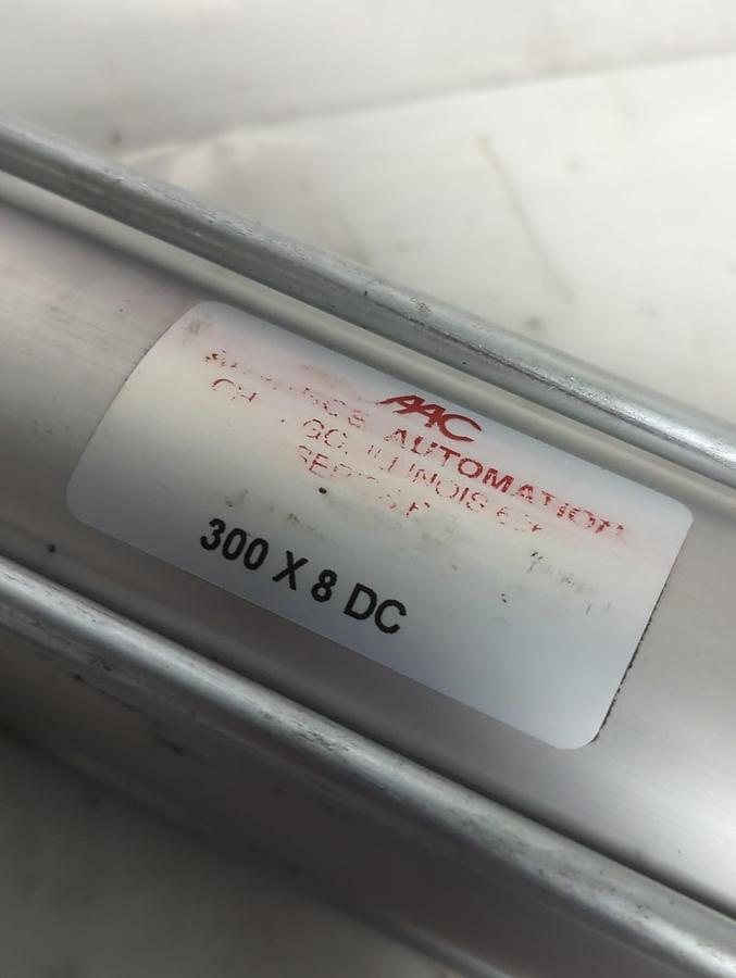 Used ADVANCE AUTOMATION,TH-108-300X8 DC,PNEUMATIC CYLINDER 300X8 DC PRE-OWNED