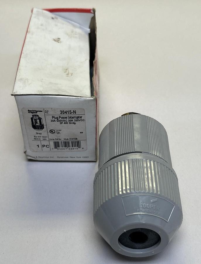 PASS & SEYMOUR,20415-N,LOCKING PLUG NOS