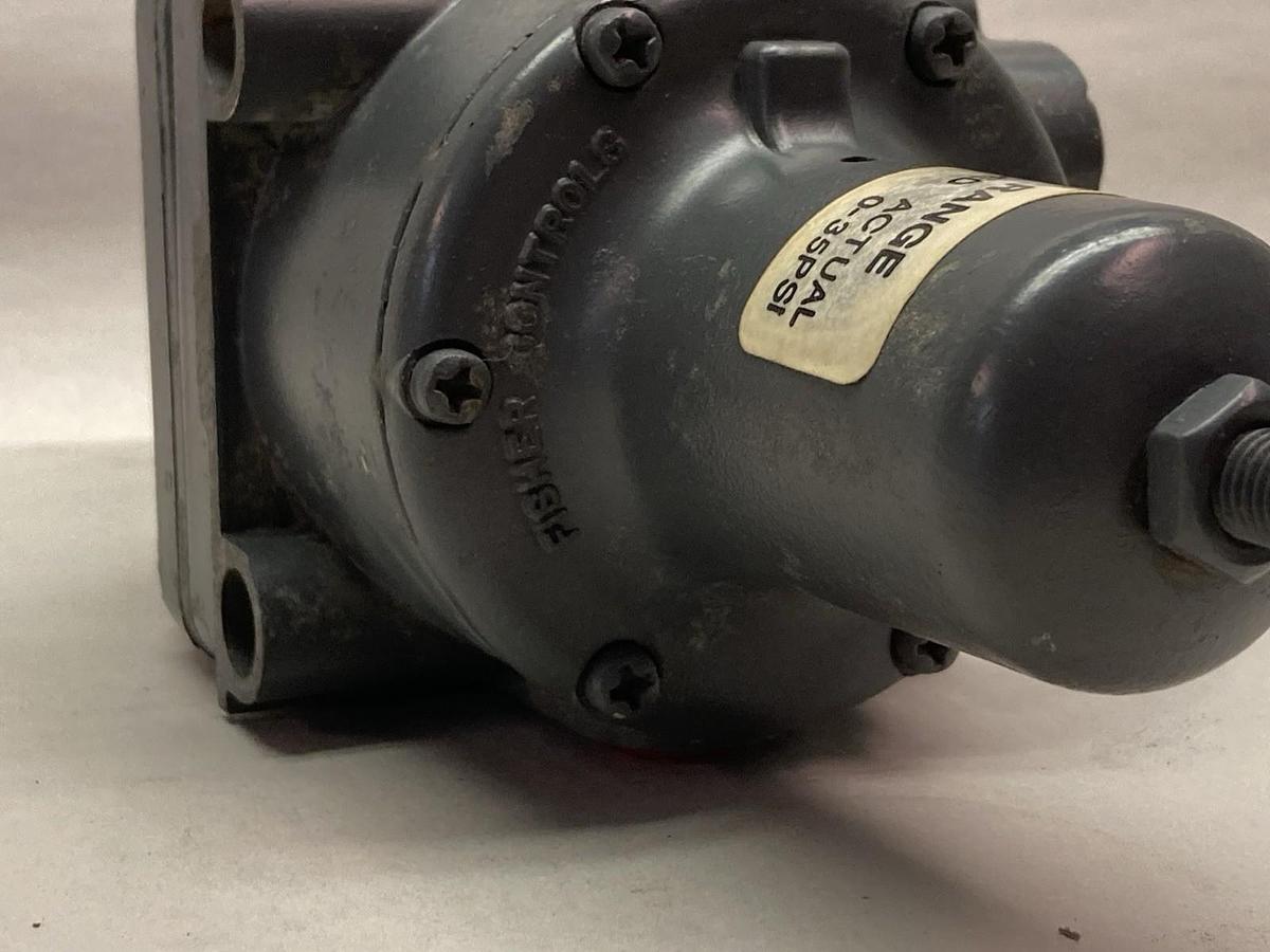 Used Fisher,Type 67AF,Pressure Regulator Spring Range 5-35PSI