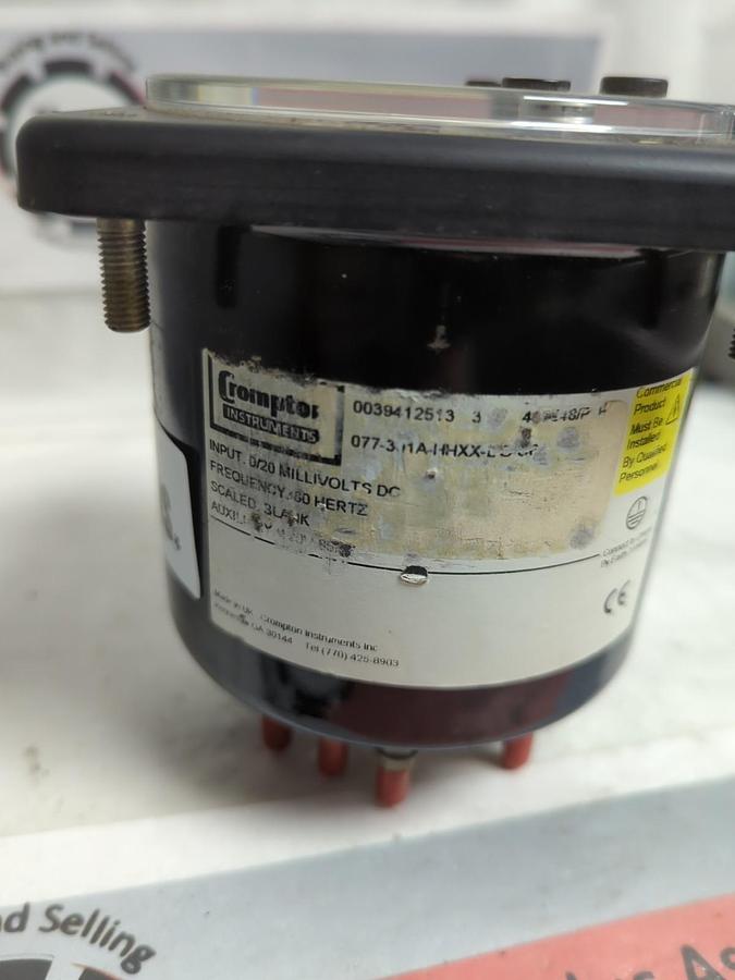 Used CROMPTON/ABB,0039412513,INSTRUMENT METER 0-400 A-C VOLTS PRE-OWNED