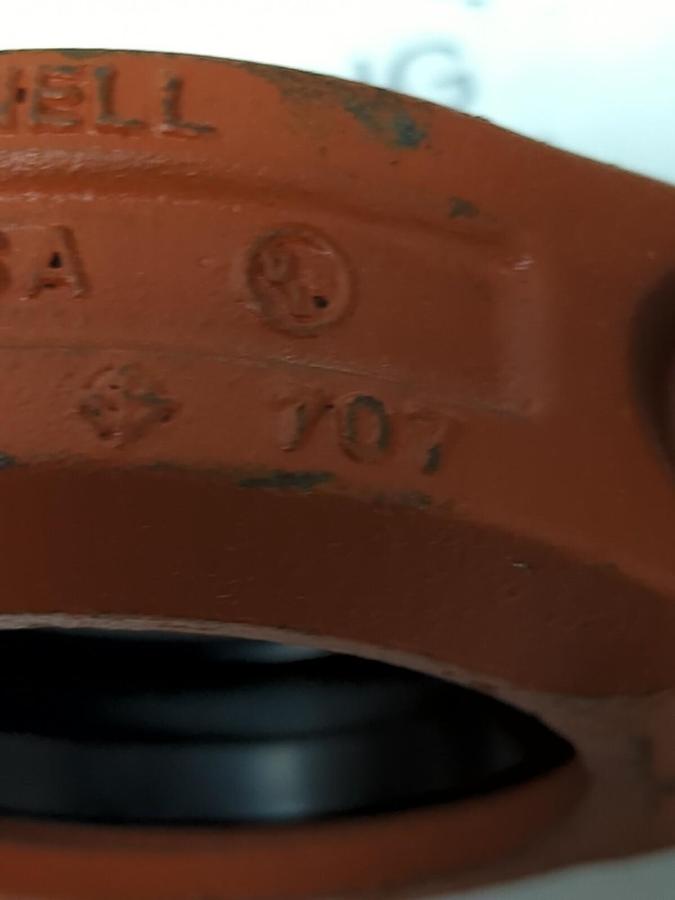 GRINNELL,STYLE 707,3 INCH 88.9MM PIPE COUPLING WITH GASKET