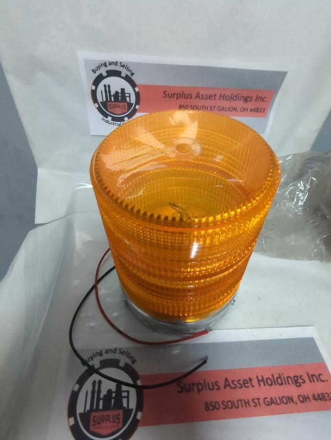 FEDERAL SIGNAL,131ST,STARFIRE AMBER STROBE LIGHT NOS