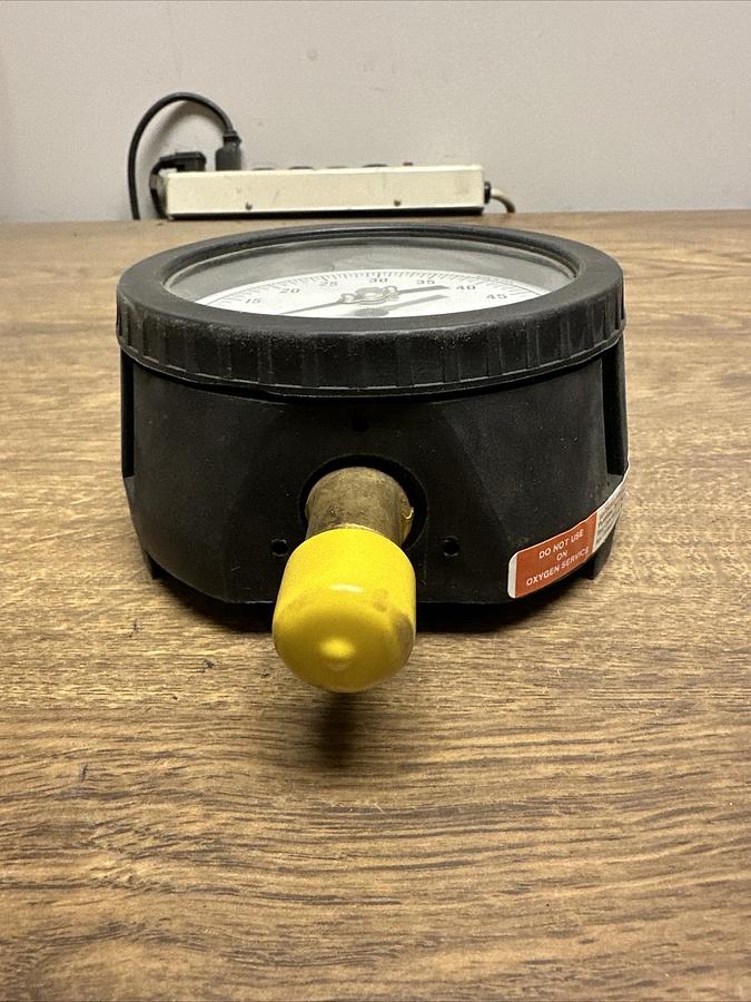 Used Weksler,0-60 PSIG,Phosphor Bronze Pressure Gauge