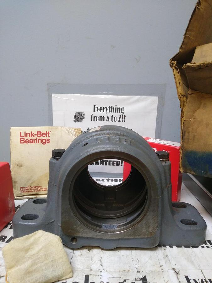 LINK-BELT,P-LB7875FRC,PILLOW BLOCK BEARING UNIT 4-BOLT NOS