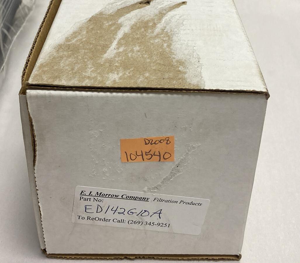 Used E.I. Morrow Company,ED142G10A,Filter NEW